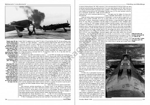 Kagero 3001 Focke Wulf FW 190 vol. I (no decals) EN/PL – image 3