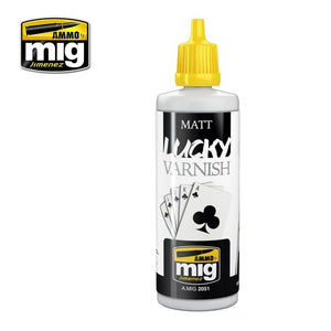 AMMO Mig 2051 MATT LUCKY VARNISH 60ml (matte varnish)