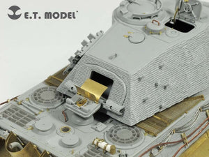 E.T. Model E35-033 WWII German KING TIGER （Porsche Turret）(For DRAGON Kit) 1/35 – zdjęcie 5