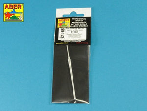 Aber 72L-68 128mm KwK 44 L/65 barrel for German E-100 Super Heavy Tank 1/72 – obrázek 6