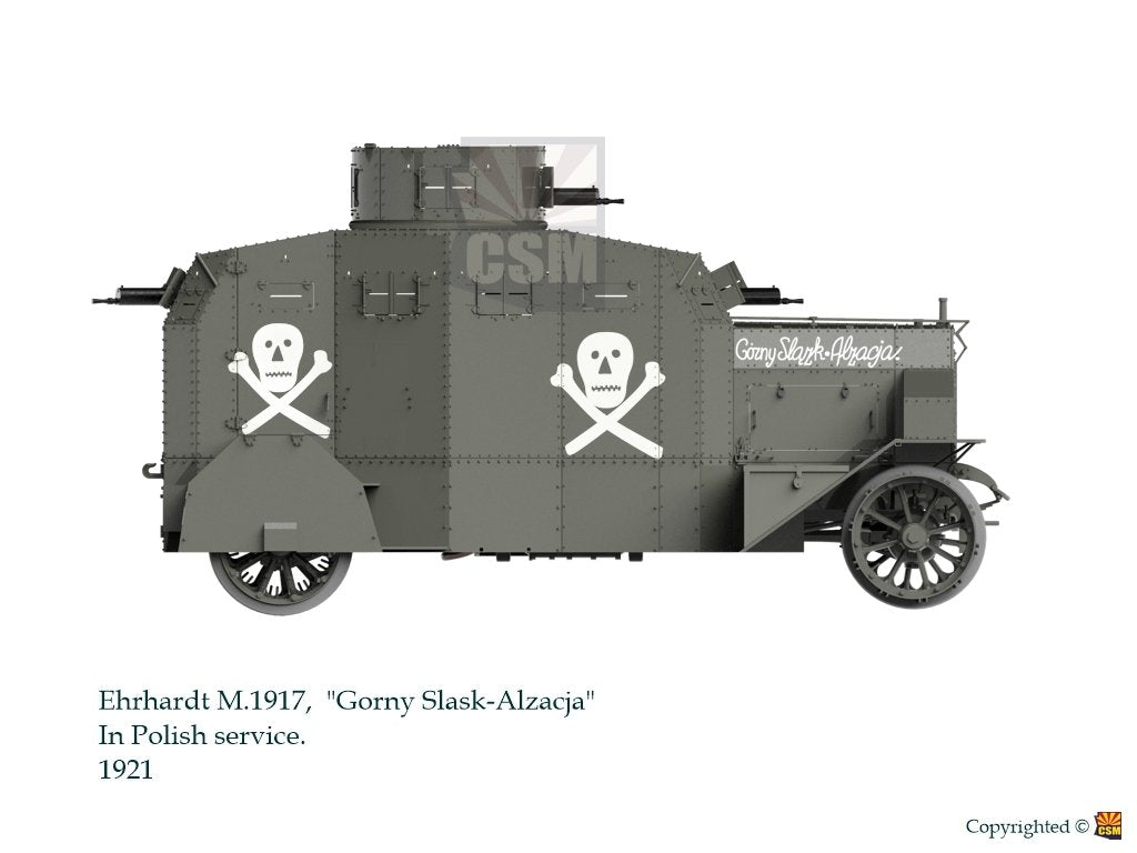 Copper State Models 35010 Ehrhardt EV/4 M.1917 (INCLUDES POLISH DECALS) 1/35 – Bild 2