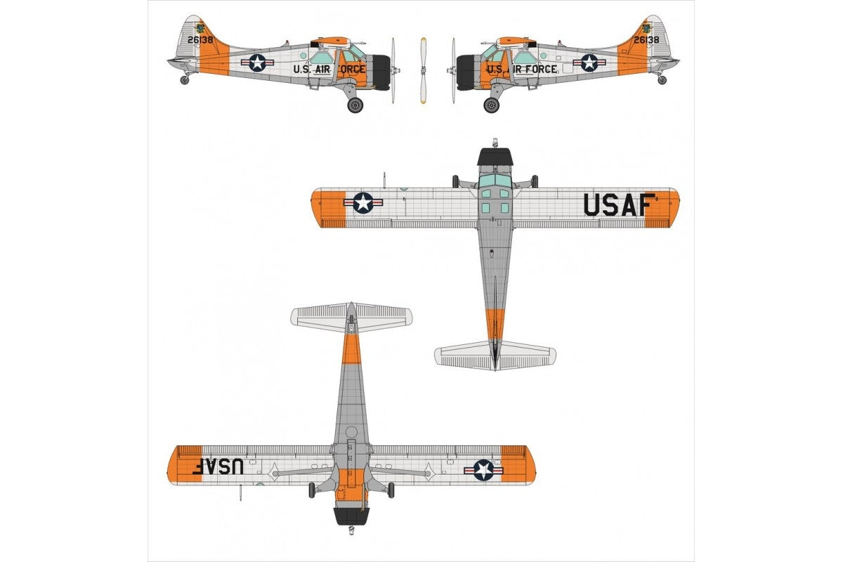 Dora Wings 48059 L-20A/U-6A Beaver 1/48 – imagen 6