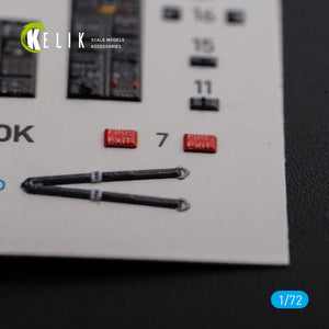 KELIK K72103 CH-47A interior 3D decals for Trumpeter kit 1/72 – image 4