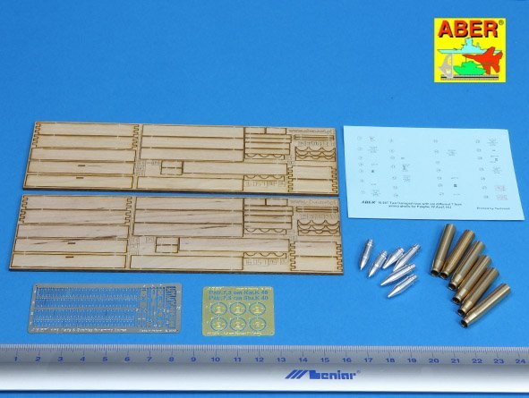 Aber 16057 Two transport box with six different 7.5cm ammo for PzKpfw. IV, Ausf, HJ (1/16) – Bild 2