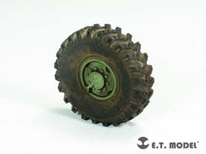 ET Model ER35-056 Russian URAL-4320 Truck Weighted Road Wheels For TRUMPETER 1/35 – Bild 3