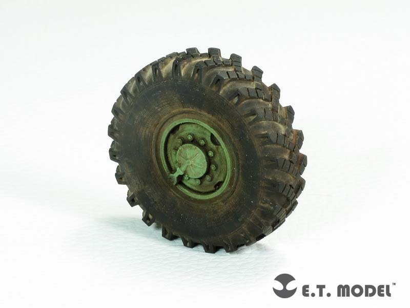 ET Model ER35-056 Russian URAL-4320 Truck Weighted Road Wheels For TRUMPETER 1/35 – Bild 3