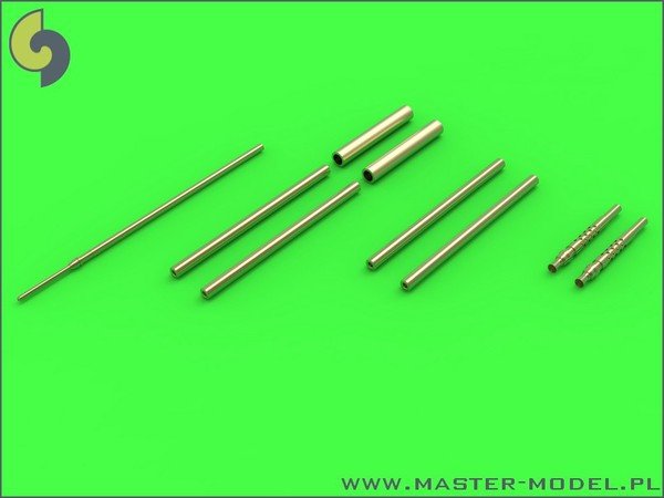 Ensemble d'armement Master AM-32-064 Fw 190 A6 (embouts de canon MG 17, canons MG 151, carénages MG 151) et tube Pitot (1/32)