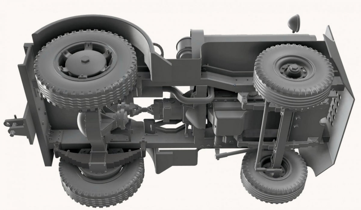 Thunder Model 32001 US Tug Clarktor-6 Mill-33 The heavy duty airfield tractor 1/32 – imagen 7