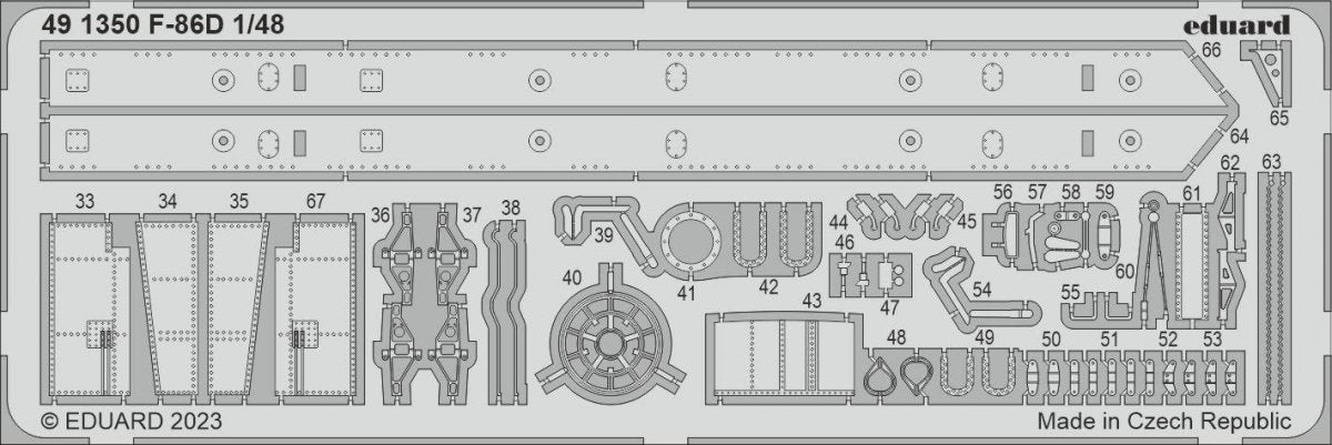Eduard 491350 F-86D REVELL 1/48 – Bild 2