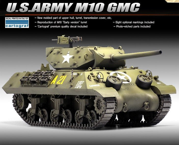 Academy 13288 USARMY M10 GM (1/35) – image 2