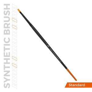 AK Interactive AKB001 AK SYNTHETIC BRUSH – FLAT 1 – obrázek 2