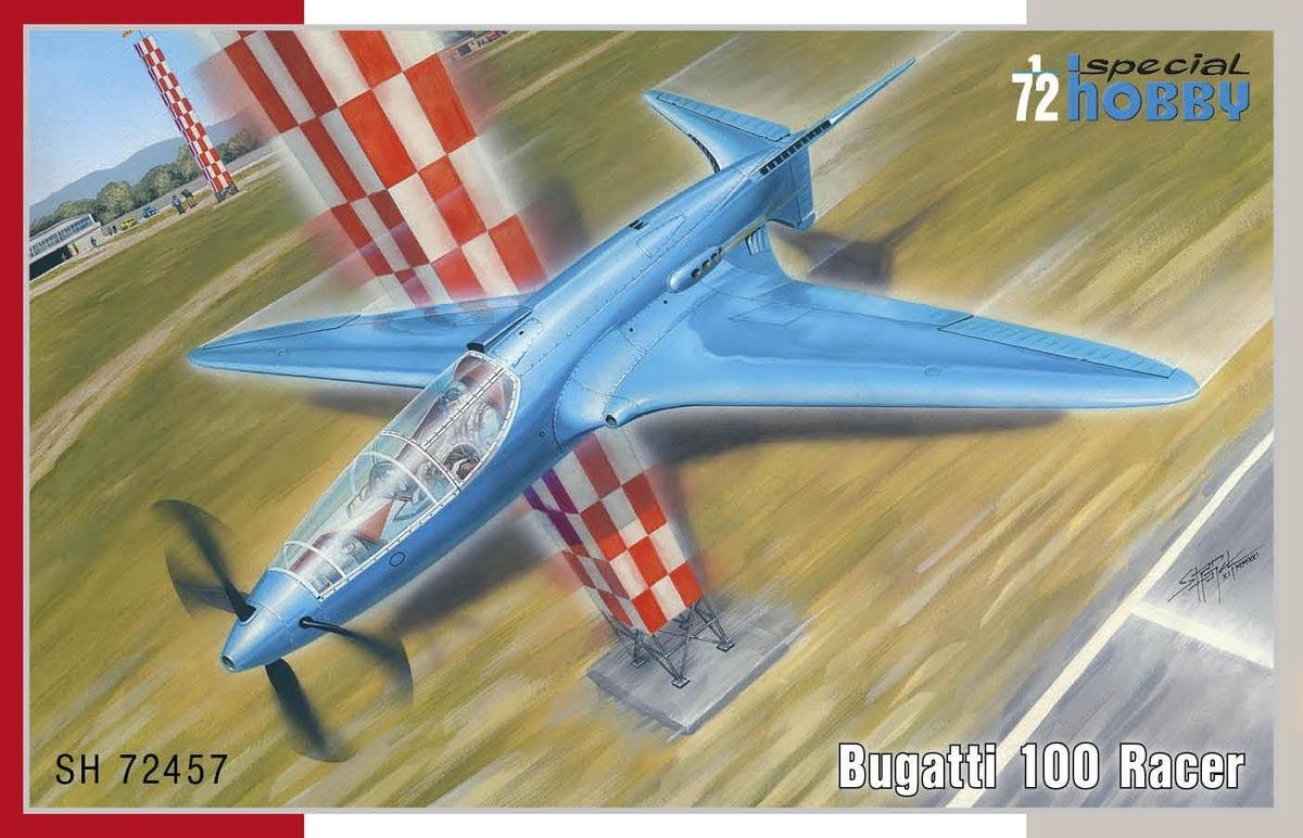 Special Hobby 72457 Bugatti 100 'French Racer Plane' 1/72
