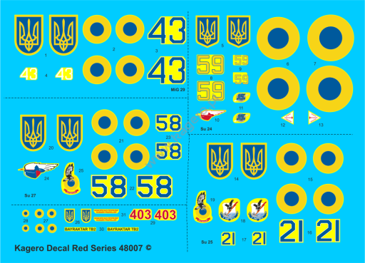 Kagero KD72007 MODERN UKRAINIAN AIRCRAFT AT WAR 2022 1/72 – image 2