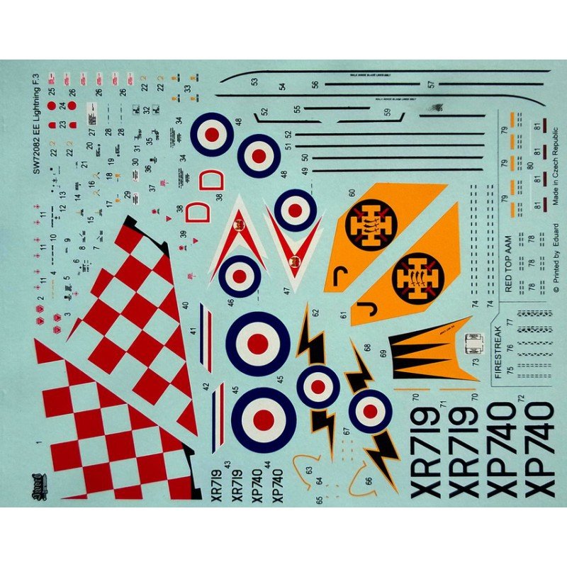 Sword 72082 Lightning F.3 1/72 – zdjęcie 7