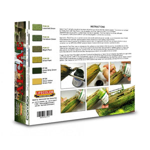 Lifecolor SPG07 Powder and Fixer set Algae 6x22ml – zdjęcie 2