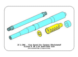 Aber 35L-244 Gun barrel for German Rheinmetall 12.8cm K 44 L/55 Anti-Tank Gun 1/35 – Bild 3