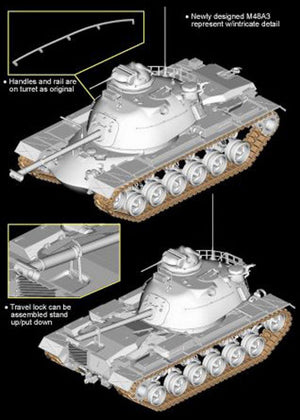 Dragon 3544 M48A3 Mod.B 1/35 – image 2