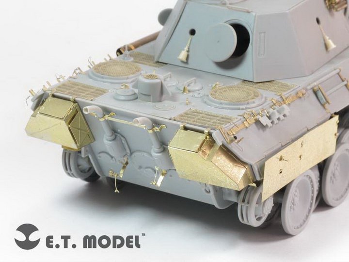 E.T. Model E35-124 WWII German Panther D Basic (For DRAGON Smart Kit) 1/35 – zdjęcie 6