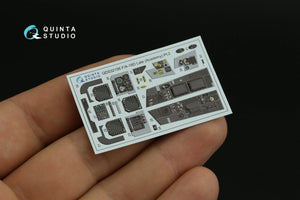 Quinta Studio QDS-32156 F/A-18D late 3D-Printed &amp;amp; colored Interior on decal paper (Academy) (Small version) 1/32 – imagen 10