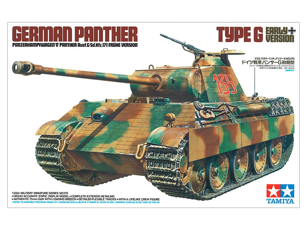 Tamiya 35170 German Panther Type G Early Version 1/35 – obrázek 2