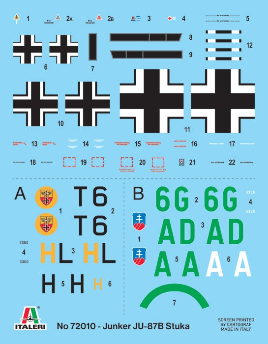 Italeri 72010 Junker Ju-87B Stuka - Complete Set For Modeling - Starter kit 1/72 – image 7