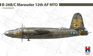 Hobby 2000 72057 B-26B/C Marauder (HASEGAWA + CARTOGRAPH + MASKS) 1/72