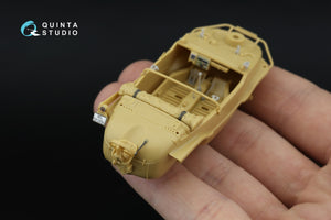 Quinta Studio QD+48553 Schwimmwagen type 166 3D-Printed &amp;amp; colored Interior on decal paper (Tamiya) (with 3D-printed resin parts) 1/48 – Bild 9