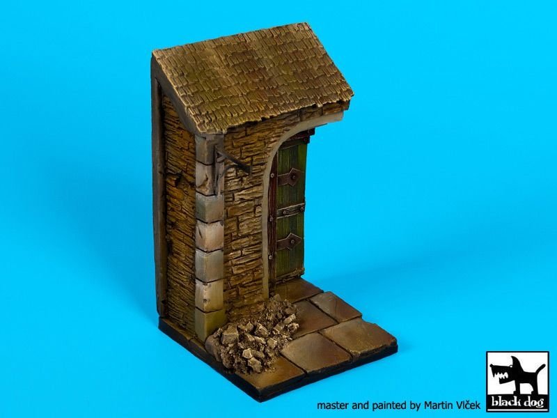 Black Dog D35073 House door base 1/35 – image 3
