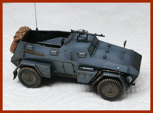 First To Fight PL101 German Armored Car Sd.Kfz. 247 Ausf. BZ MG34 1/72 – Bild 3