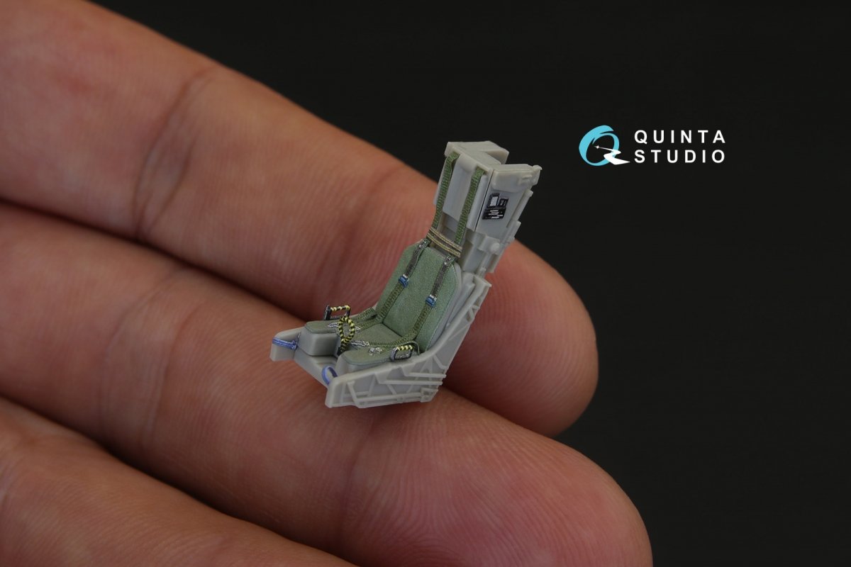 Quinta Studio QD48146 F-CK-1С 3D-Printed &amp;amp; colored Interior on decal paper (for AFV club kit) 1/48 – image 2