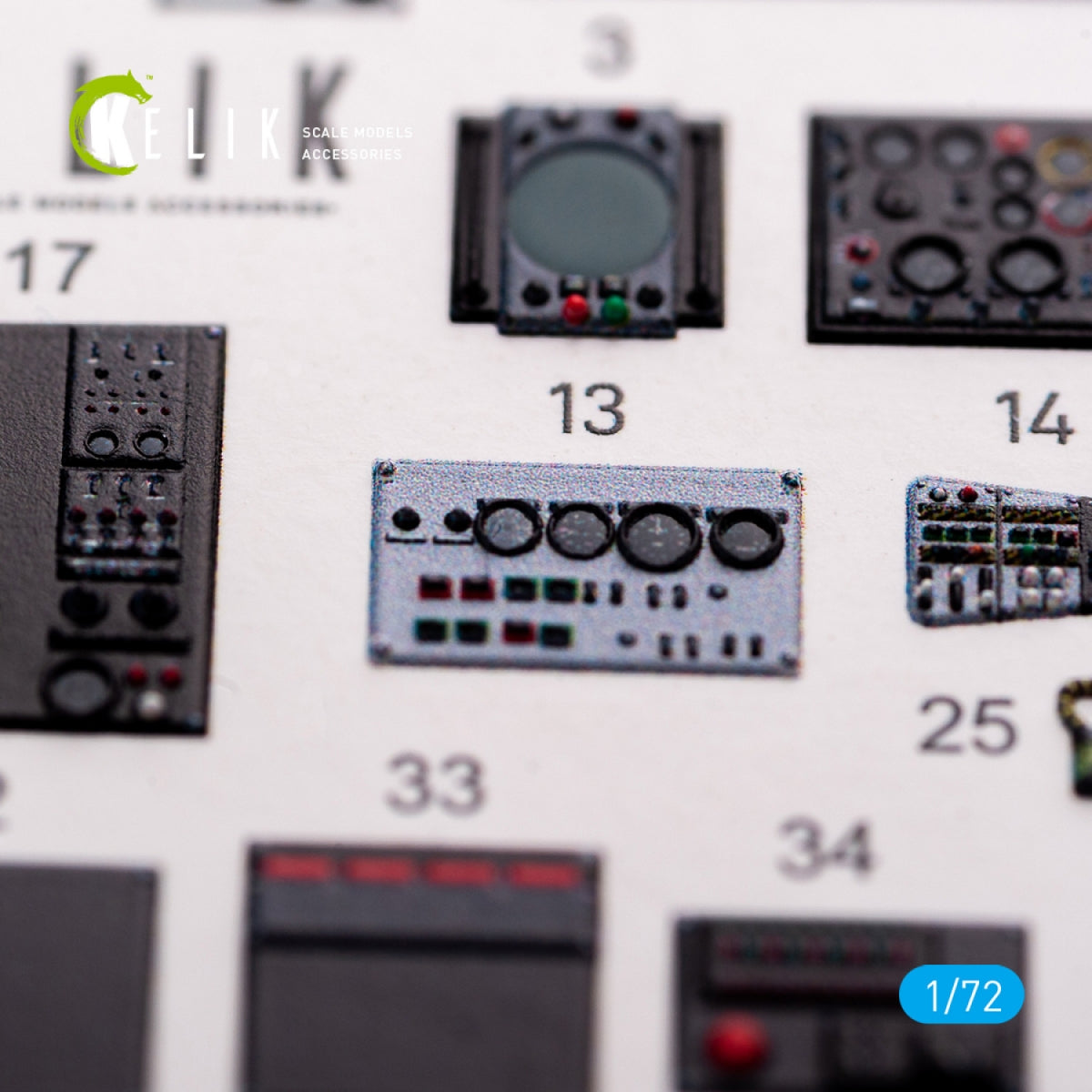 KELIK K72065 Handley Page Victor B Mk2 interior 3D decals for Airfix kit 1/72 – image 6