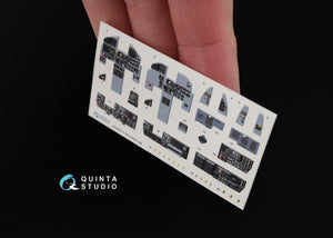 Quinta Studio QD48041 F-15D 3D-Printed &amp;amp; colored Interior on decal paper (for GWH kit) 1/48 – image 9
