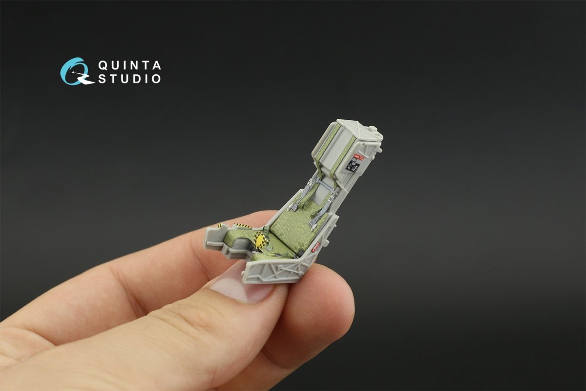 Quinta Studio QD32033 F-14D 3D-Printed &amp;amp; colored Interior on decal paper ( Trumpeter ) 1/32 – image 4