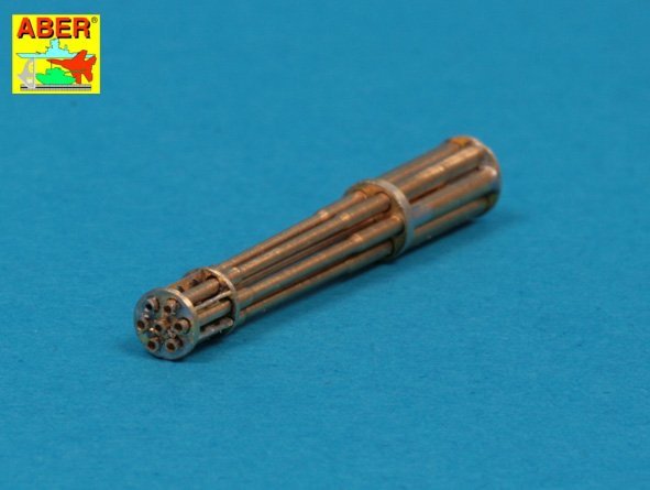 Aber A48 050 Set of barrels for 20 mm gun M61A1used in modern US Force aircrafts 1/48 – image 6