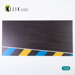 KELIK KS24004 ASPHALT ROAD 24 HOURS OF LE MANS TYPE 2 BASE - ACRYLIC 3 MM (180 X 357 MM) 1/24 – imagen 2