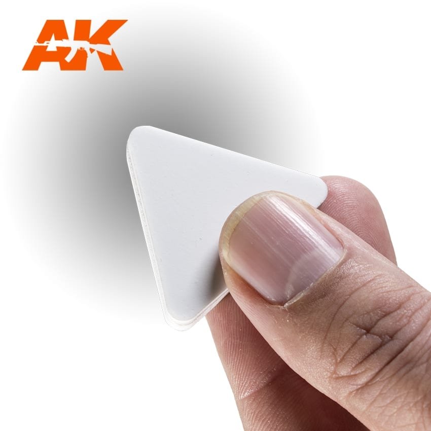 AK Interactive AK9029 DOUBLE SIDED SPONGE (SEMI-GLOSS EFFECT / FINE POLISHING) – Bild 3