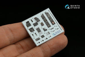 Quinta Studio QDS-48305 AV-8B Early 3D-Printed &amp;amp; colored Interior on decal paper (Hasegawa) (Small version) 1/48 – obrázek 5