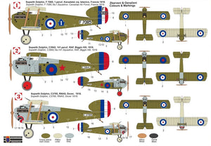 Kovozavody Prostejov KPM0274 Sopwith Dolphin &amp;quot;Special Markings&amp;quot; 1/72 – obrázek 2