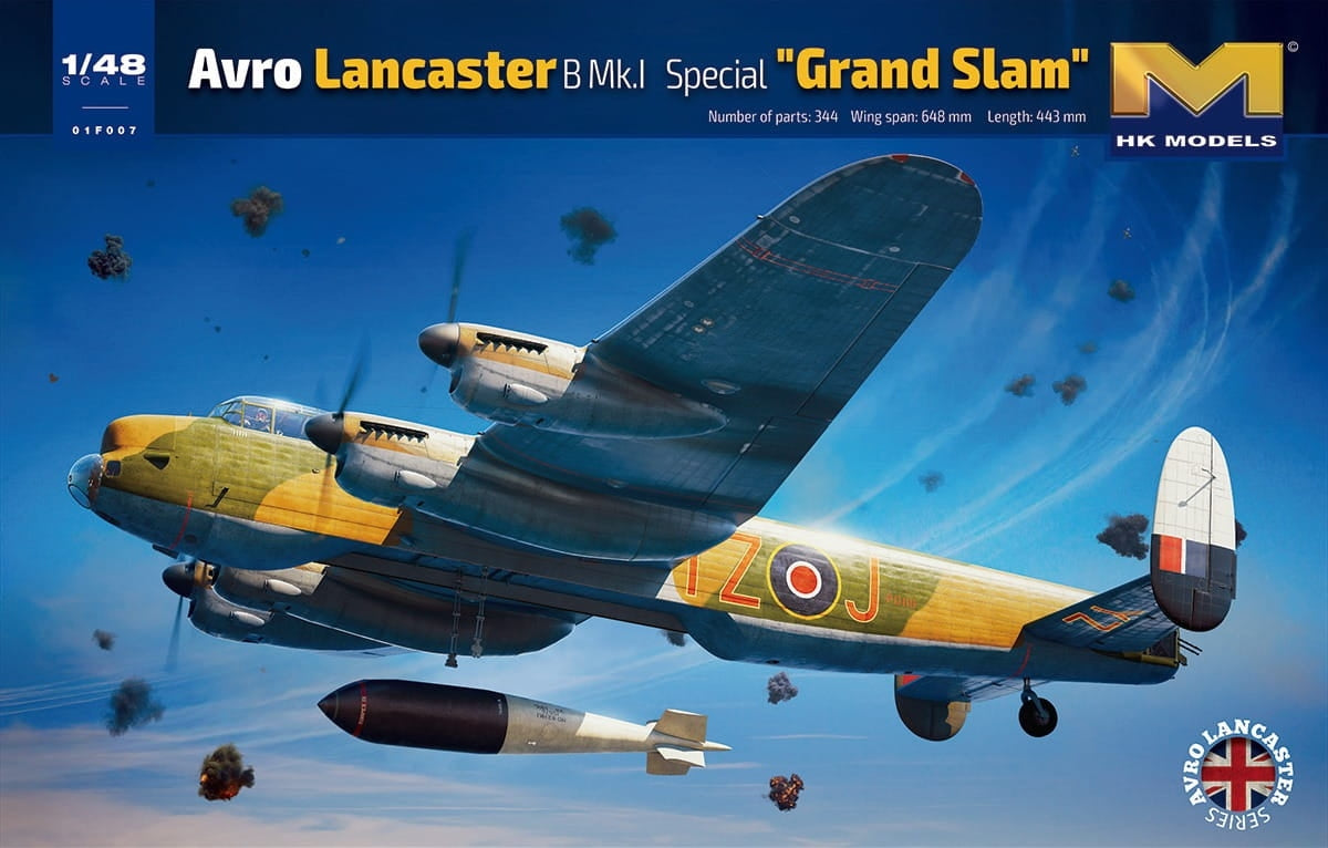 HK Models 01F007 Avro Lancaster B Mk.I Special Grand Slam 1/48 – obrázek 2