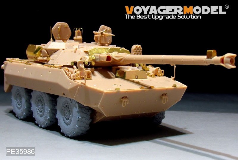 Voyager Model PE35986 Modern French AMX-10RCR Tank Destroyer Basic For TigerModel 4602 1/35 – imagen 2