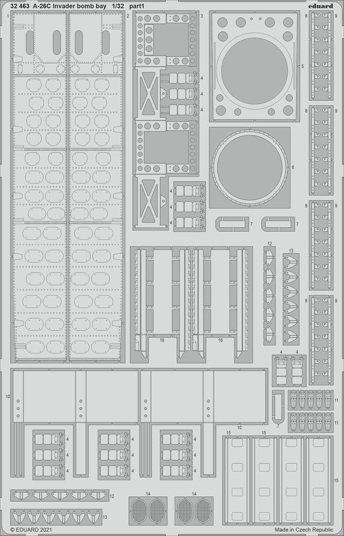 Eduard BIG33131 A-26C Invader PART II HOBBY BOSS 1/32 – Bild 2