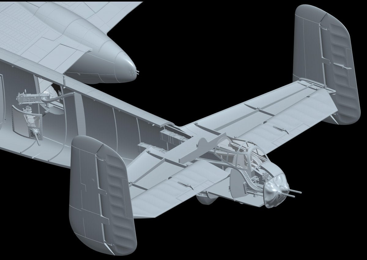HK Models 01E037 B-25H Mitchell Gunships over CBI 1/32 – immagine 8