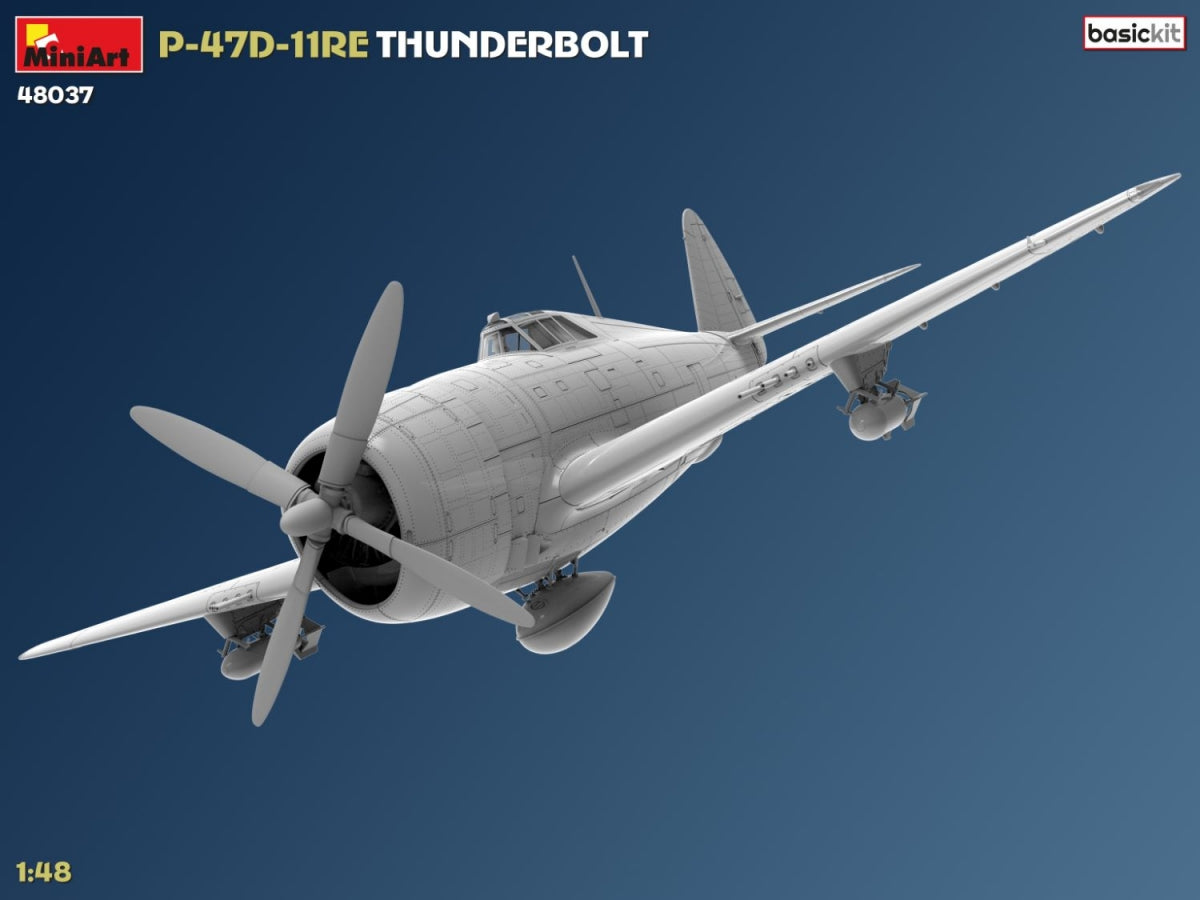 MiniArt 48037 P-47D-11RE Thunderbolt. Basic Kit 1/48 – image 3