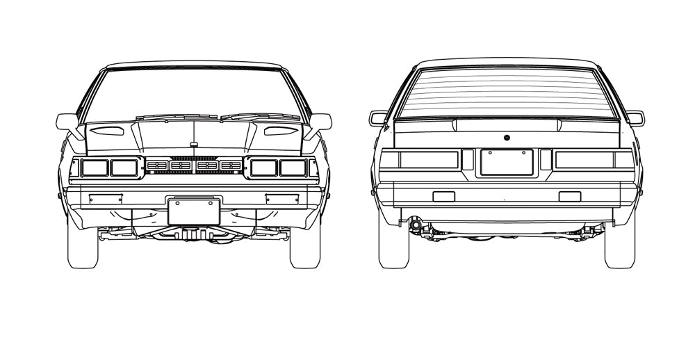 Hasegawa HC61 Nissan Silvia (S110) Early Version HT 2000ZSE-X (1979) 1/24 – obrázek 9