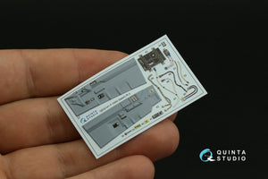 Quinta Studio QD32141 F-104G 3D-Printed &amp;amp; colored Interior on decal paper (Italeri) 1/32 – immagine 6