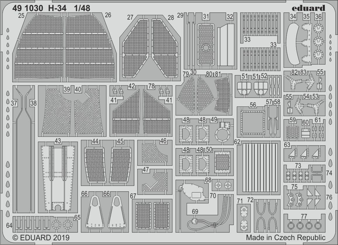 Eduard 491030 H-34 1/48 GALLERY MODELS – imagen 2