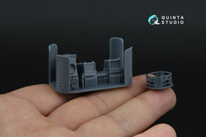 Quinta Studio QD+32231 Tornado ECR German 3D-Printed &amp;amp; colored Interior on decal paper (Italeri) (with 3D-printed resin parts) 1/32 – immagine 4