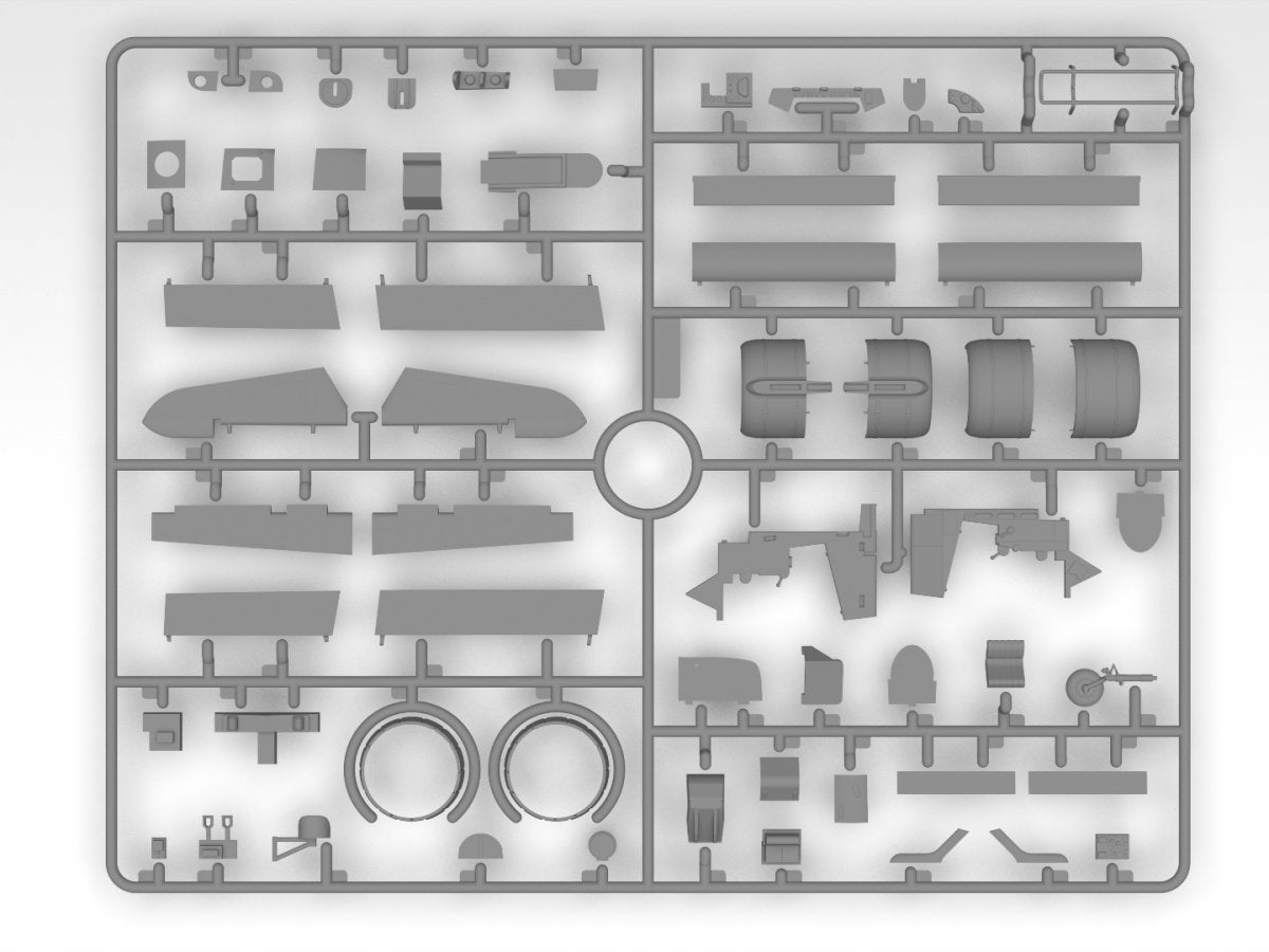 ICM 48310 Bristol Beaufort Mk.I WWII British torpedo bomber 1/48 – image 8