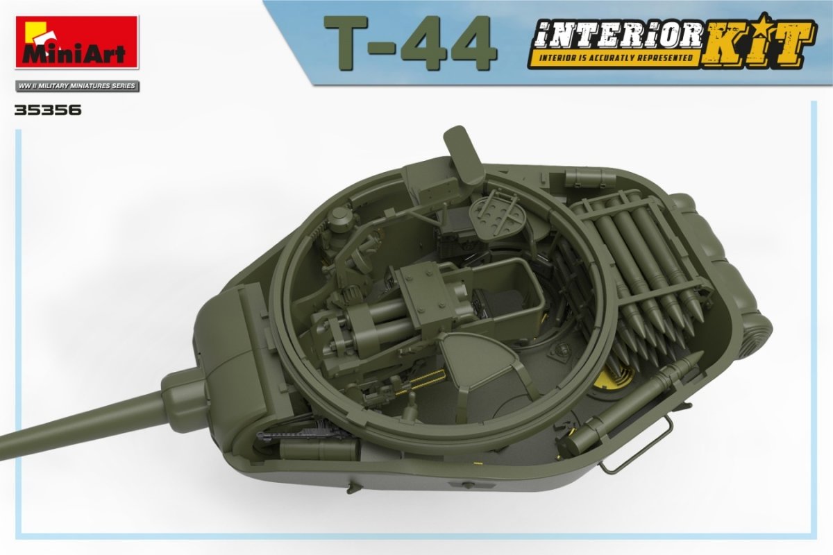 MiniArt 35356 T-44 INTERIOR KIT 1/35 – obrázek 9