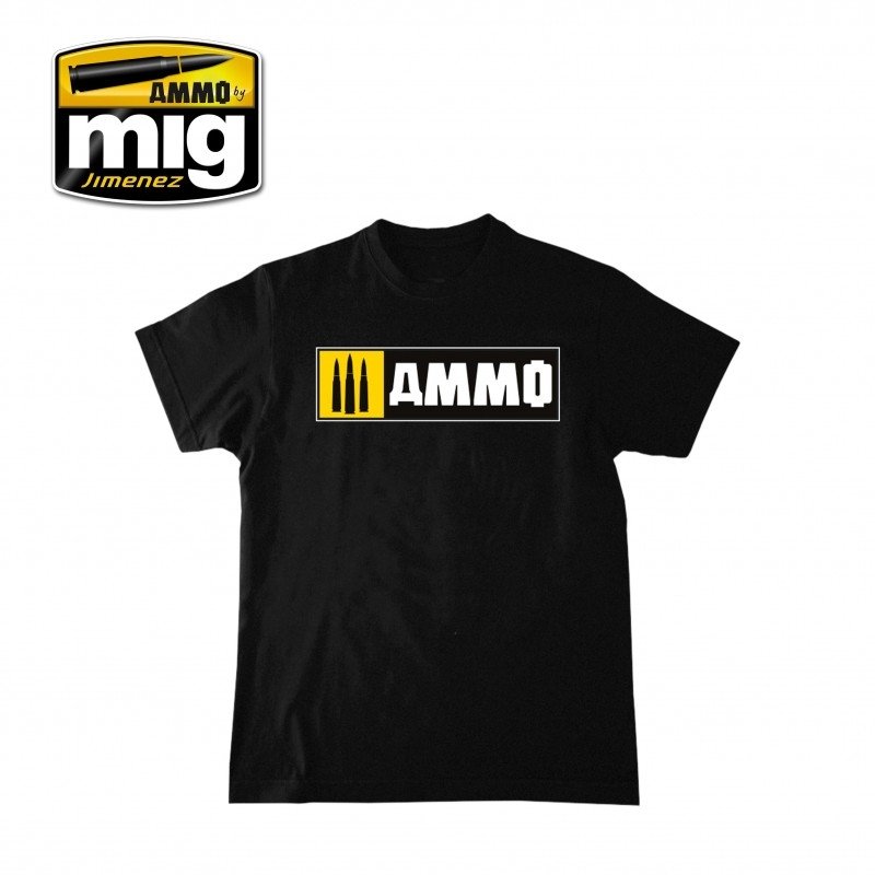 AMMO of Mig Jimenez 8023M AMMO EASY LOGO T-SHIRT (size, size M)